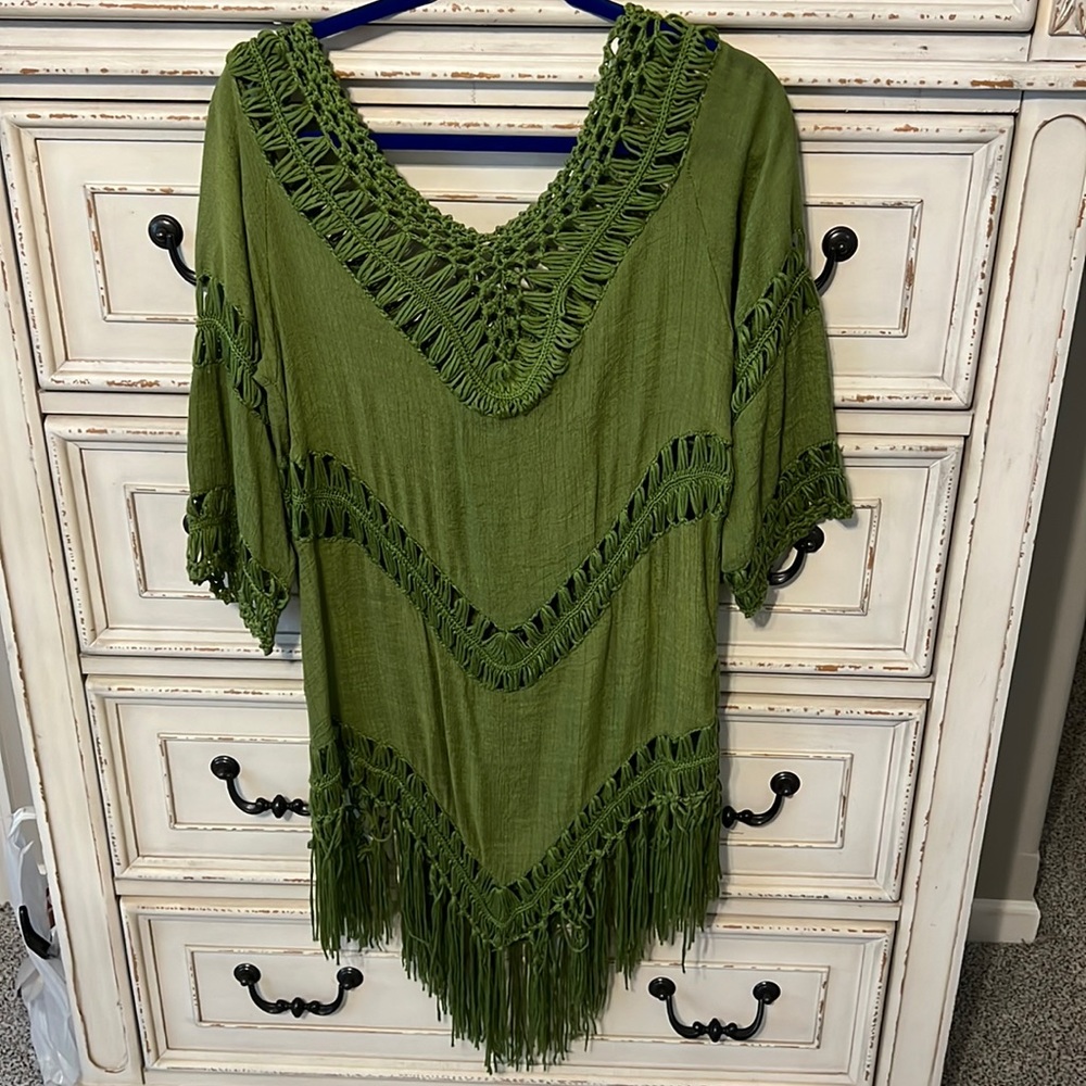Boho-Style Swimsuit Coverup